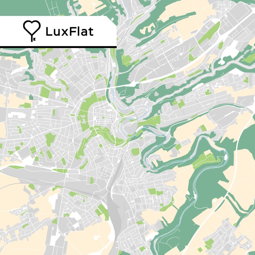 poza harta districte luxembourg