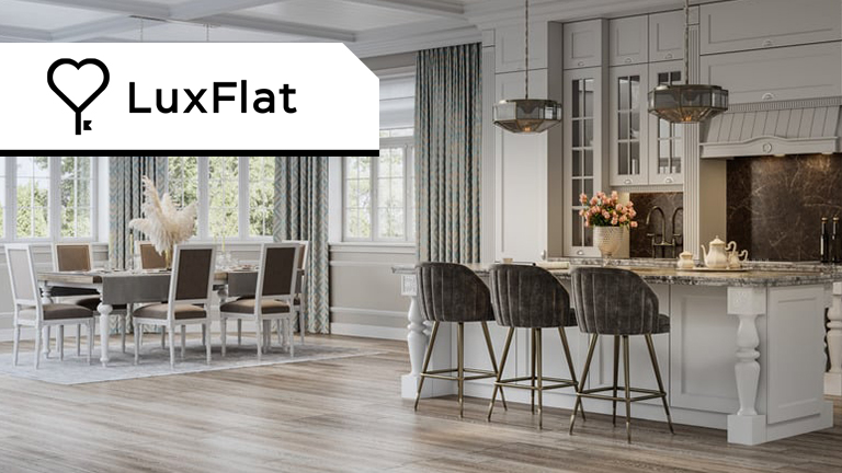 Luxflat corporate apartment openspace area