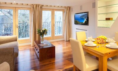 Stunning penthouse with stylish balcony