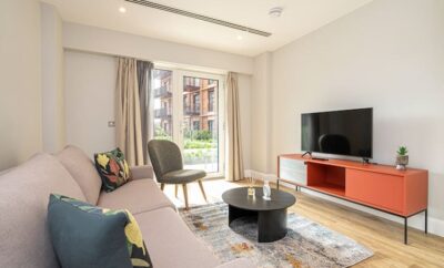 The Lark – Trendy 2-bed flat w/ patio