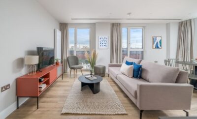 The Lark – Stylish 2-bed Apt w/office