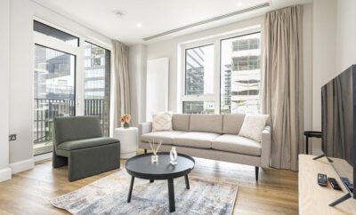 The Lark – Chic 2-bed flat w/ balcony