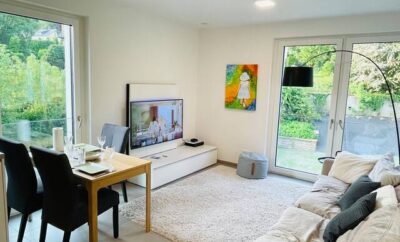 Luxury Green Flat in Center- Parking & Terrace – 105