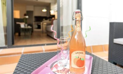 Apartamento con jardin privado y portero (A)