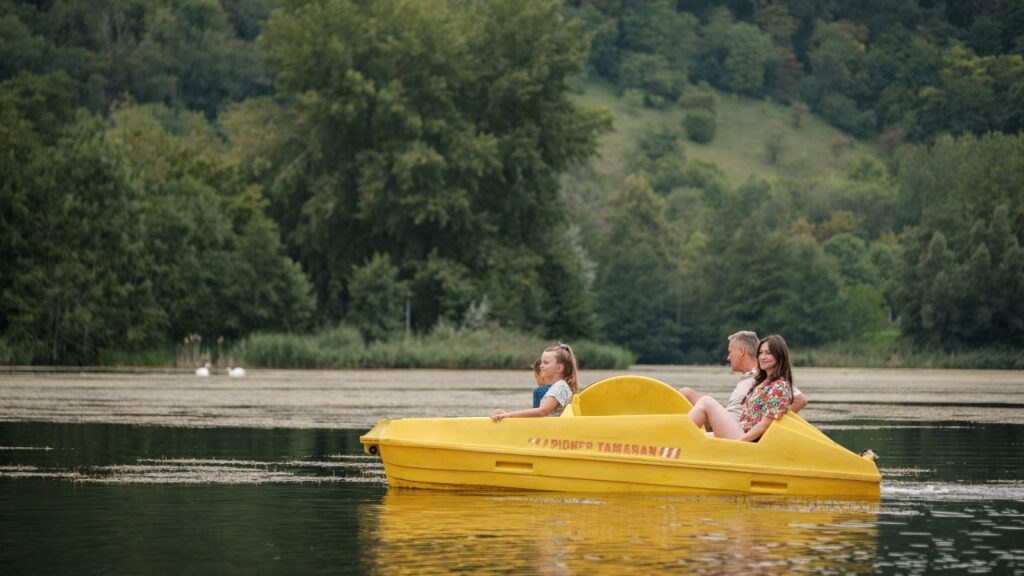 Pedal Boats on the Lake of Echternach