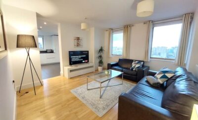 2 bedroom 8th floor serviced apartment.