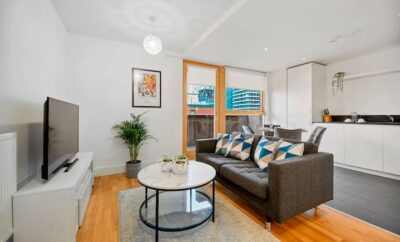 Fantastic 17th floor one bed serviced apartment