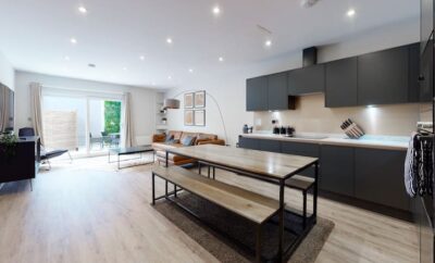 Stylish 2bed flat 10min to Wimbledon tennis courts