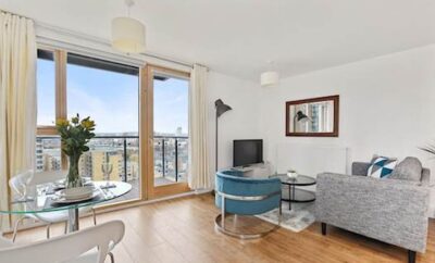 Super 15th floor one bedroom serviced apartment