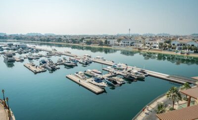 Ain Dubai and sunset view studio