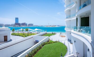 Modern beachfront 1BR apartment – Royal Bay AZIZI