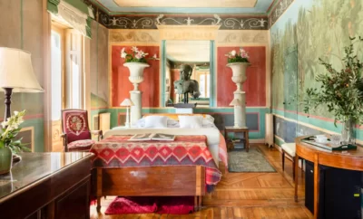 Aristocratic Rome Suite at Casa de Madrid Royal Palace views