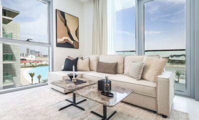 Lagoon View 1BR Luxury Oasis in Dubai