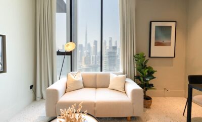 Convenient Studio w/ Burj Khalifa View