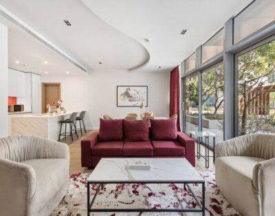 Sleek 2BR City Walk Apt w/ Pool & Gym Access