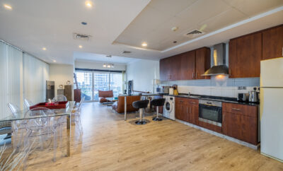 Stunning 1BR apartment with water view