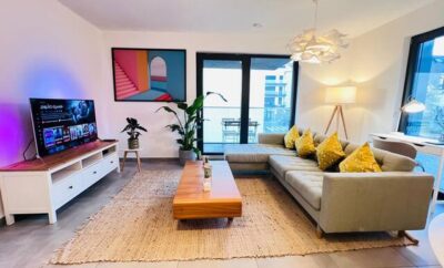 Lovely 1 bedroom apartment w balcony&parking-BON10