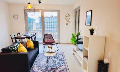 Comfy one bedroom flat with parking&balcony-CD9