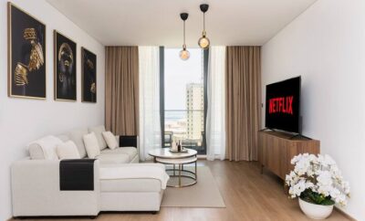 Cozy apt with sea view