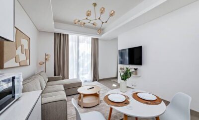 Bright 1BR with balcony in Luma