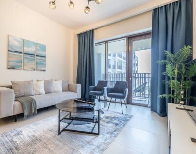 Newly furnished 1BDR apartment I Pool view