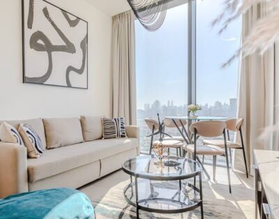 Cozy 1BDR in Sobha Hartland I Upgraded