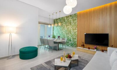 skyline Bliss 3BR | The Palm View l Free Pick-Up