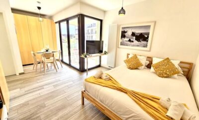 Cozy Studio with Sunny Terrace-Chiny3