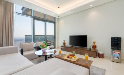 Cozy 3BR | City View l Hotel Services