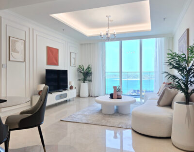 Bright 1BR | Beach Access | Emaar Beachfront