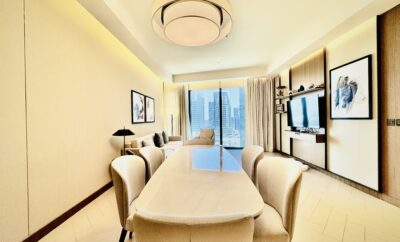 Skyline Retreat: 3BR at Address Opera