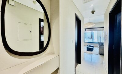 Sleek 1BR Retreat Near Burj Khalifa