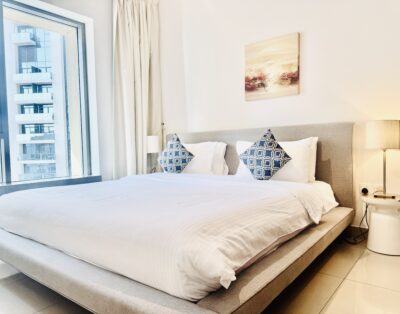 Chic 1BR Getaway near Burj Khalifa