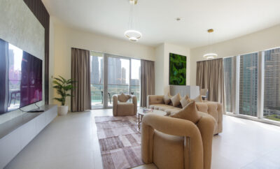 3BR + Maids Elegance with Burj & Fountain Views