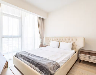 Bright & Stylish 1-Bedroom in Bloom Tower, JVC