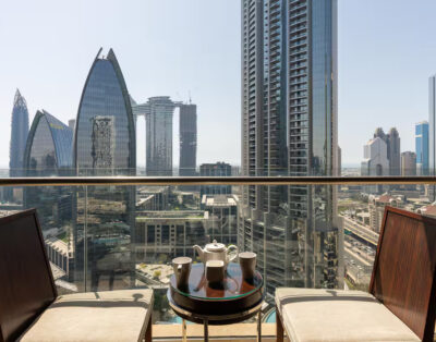 Spacious Studio With Direct Burj Khalifa View