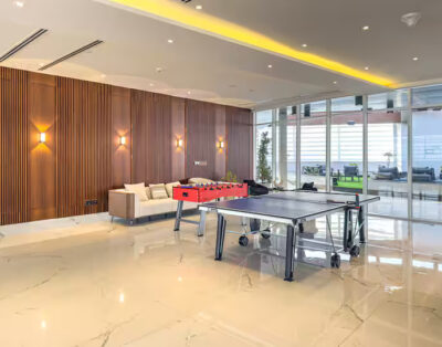 Near Miracle Garden | 1BR, Pool+Gym, Balcony Arjan