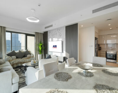 Exclusive 3BR Burj Khalifa & Fountain View