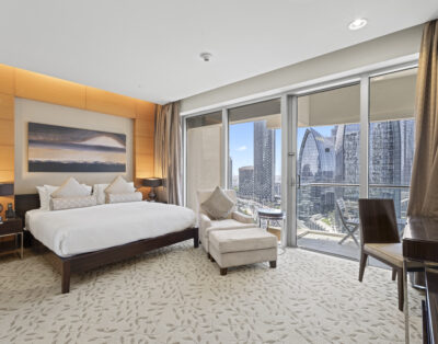 Studio with Skyline Burj Khalifa Views