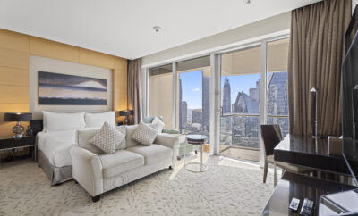 Studio with Iconic Burj Khalifa View