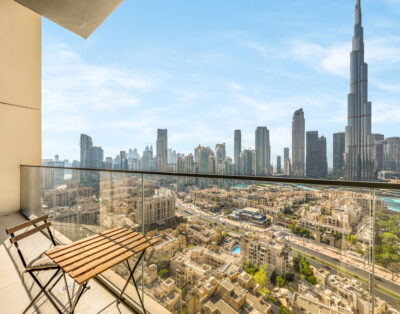 Downtown Royale 2BR Burj Khalifa Fountain View