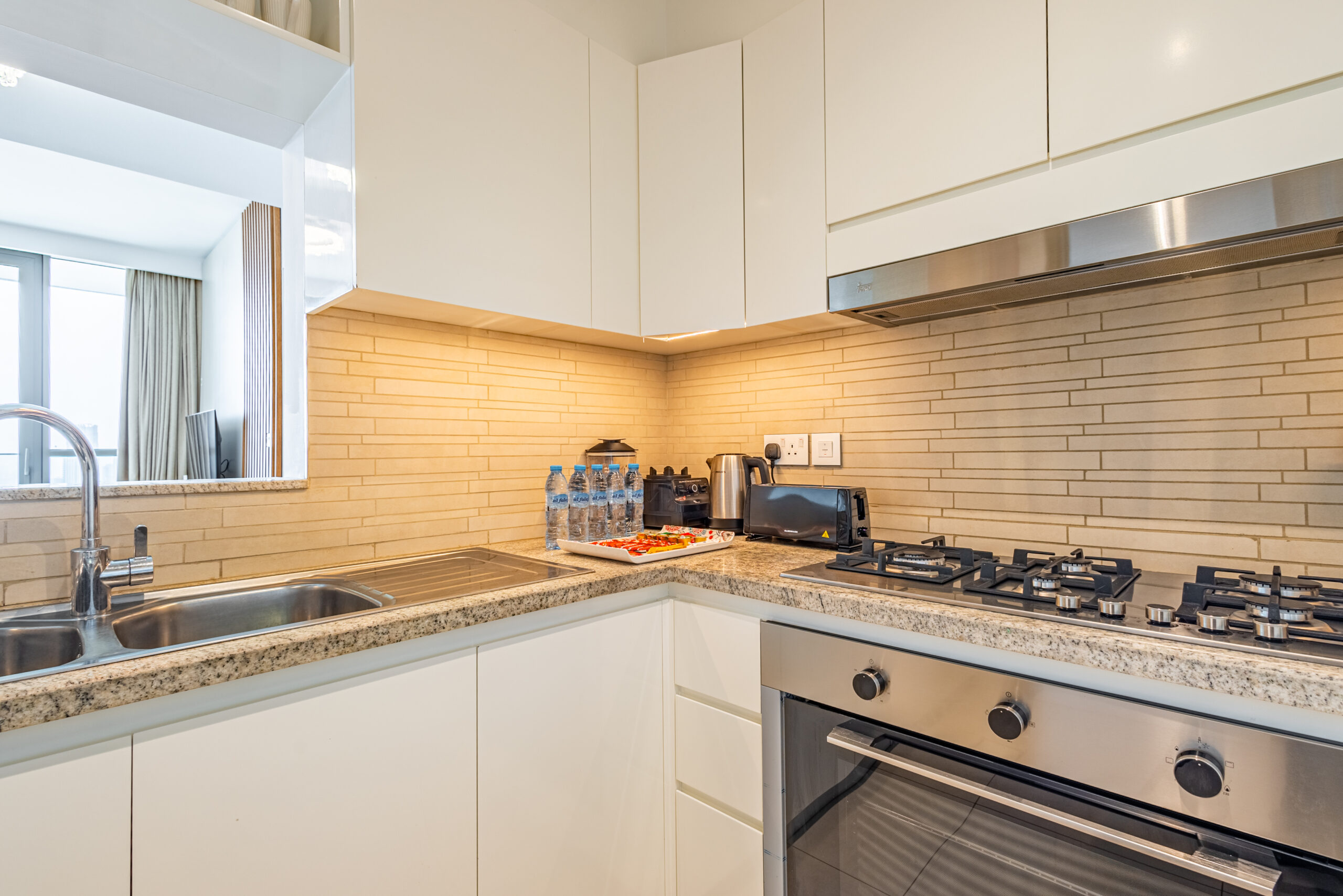 Elegant Downtown 3BR | Burj Khalifa View