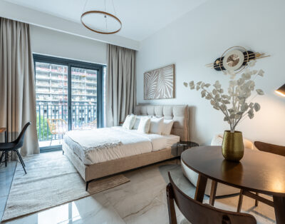 Exquisite studio apartment in Azizi Mirage