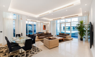 4BR Palm Penthouse: Private Pool & Beach Access