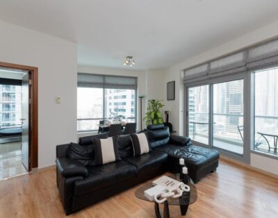 Stylish 1BR Dubai Marina w/ Pool and Gym