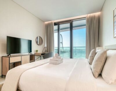 Modern 2BR w Sea View Balcony at Address JBR