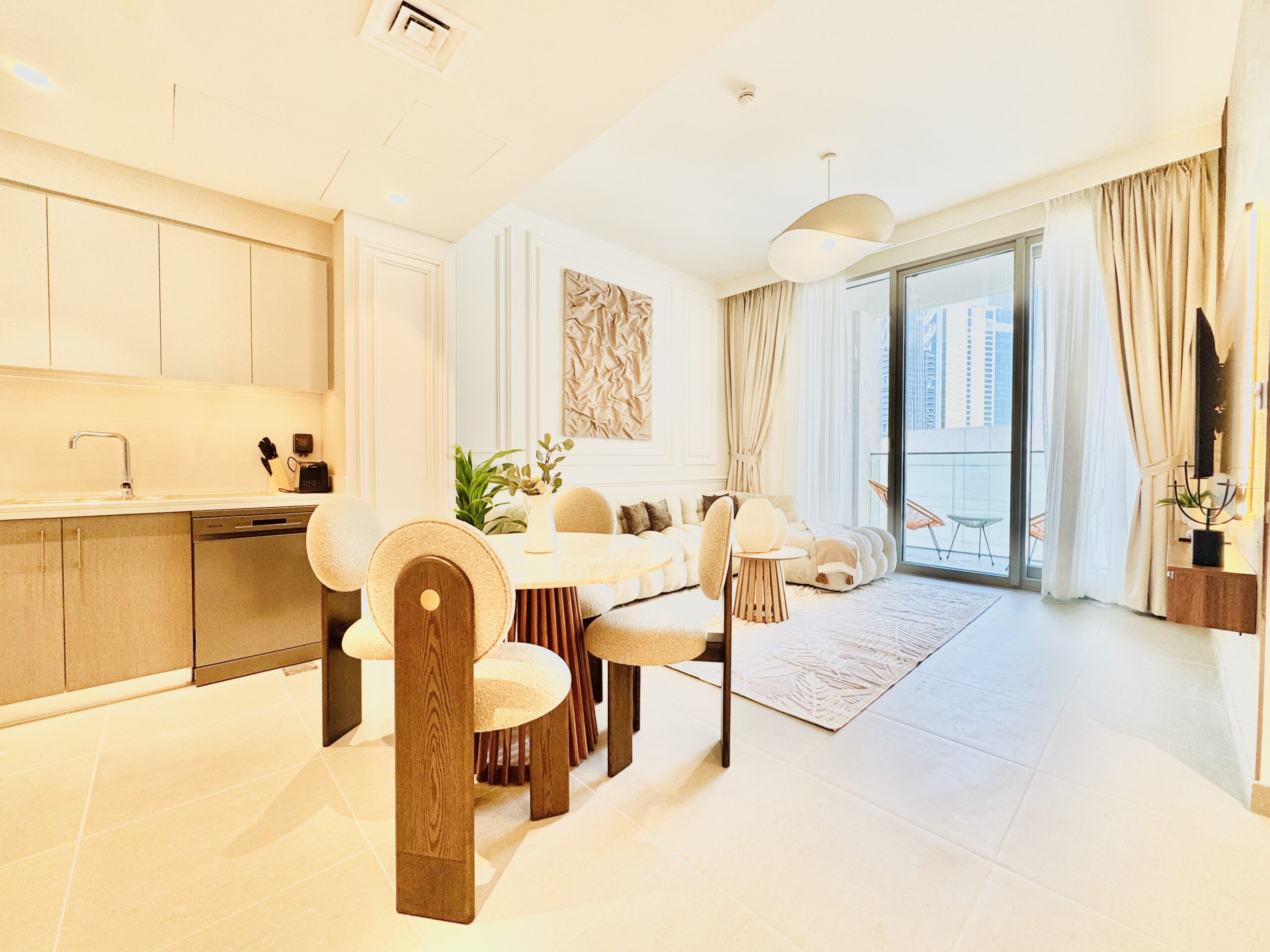 Luxe 2BR @Forte Tower | Shared Pool, Gym &Balcony
