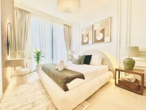 Luxe 2BR @Forte Tower | Shared Pool, Gym &Balcony