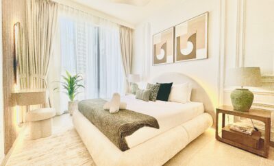 Luxe 2BR @Forte Tower | Shared Pool, Gym &Balcony