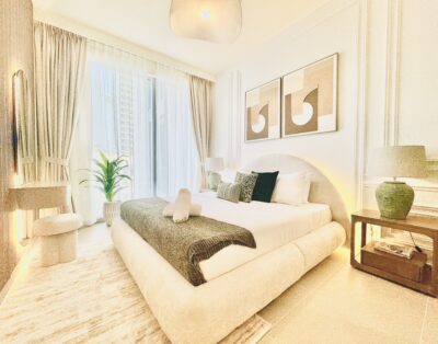 Luxe 2BR @Forte Tower | Shared Pool, Gym &Balcony